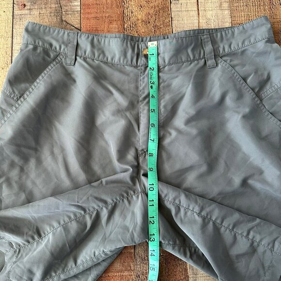 Columbia Mens Size 36" Gray Cargo Shorts With Pockets Outdoor Adventure Ready - Picture 9 of 12